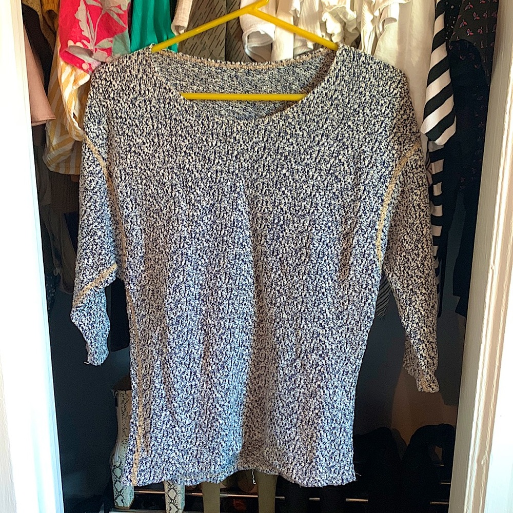 American Apparel Black and White sweater. Fits XS-M.